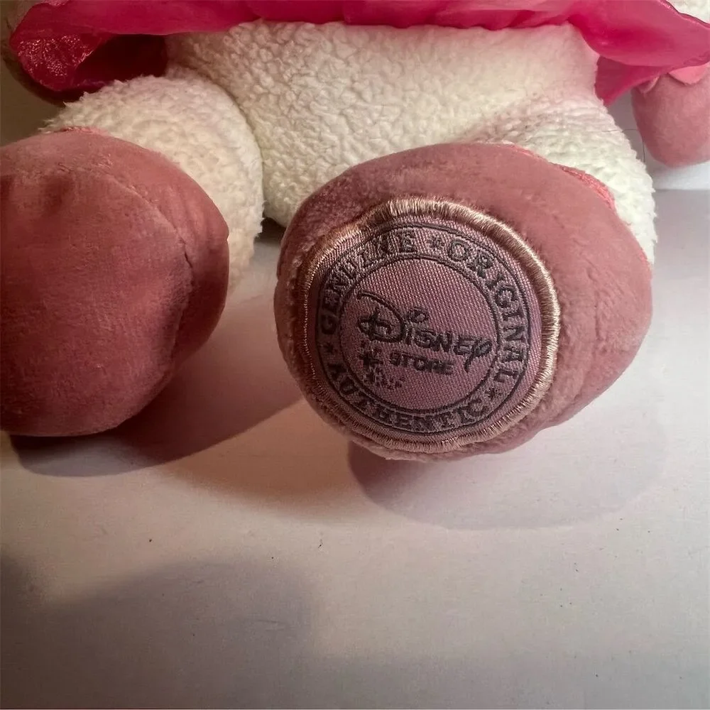 Disney Cream and Pink Lambie Ballerina Plush Toy